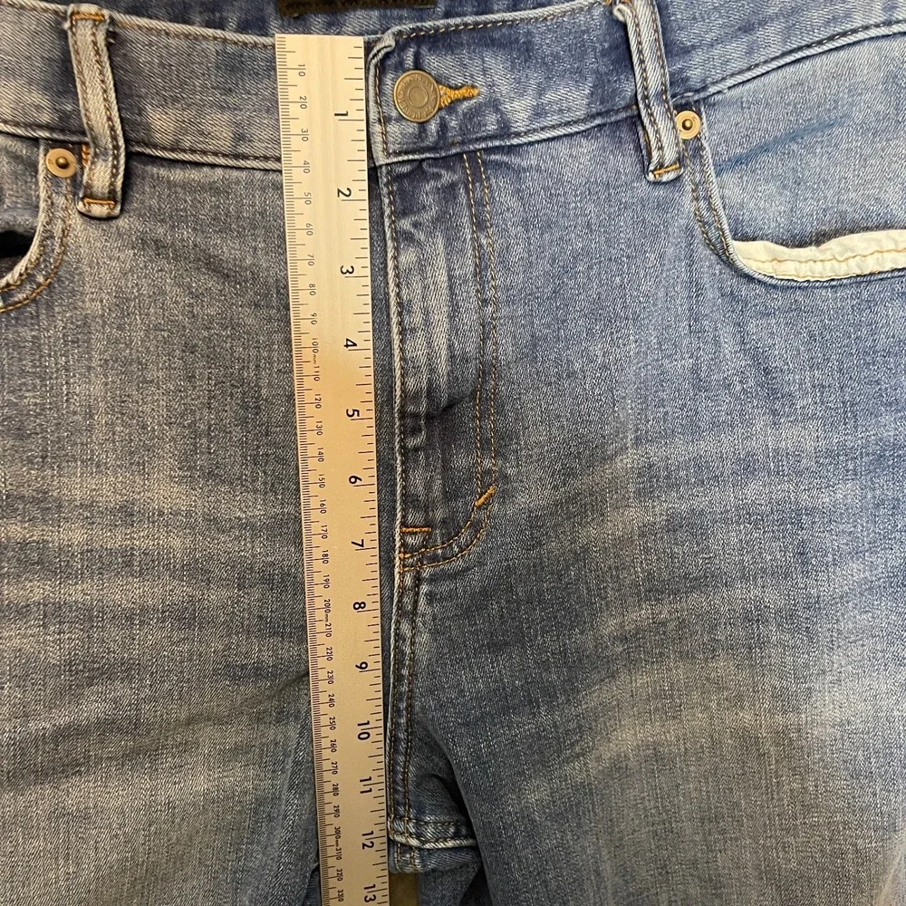 Banana Republic Men Slim Stretch Jean 36x34 Mid Rise Medium Wash Basic Everyday
